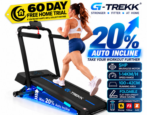 Trekk treadmill auto - treadmill, 20%